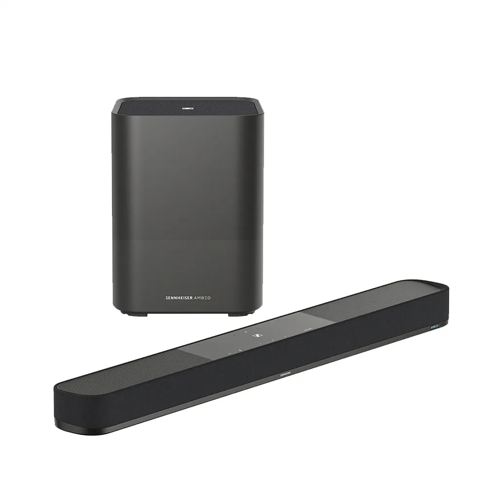 【SENNHEISER 森海塞爾】AMBEO Soundbar Plus/Sub 家庭影音劇院組