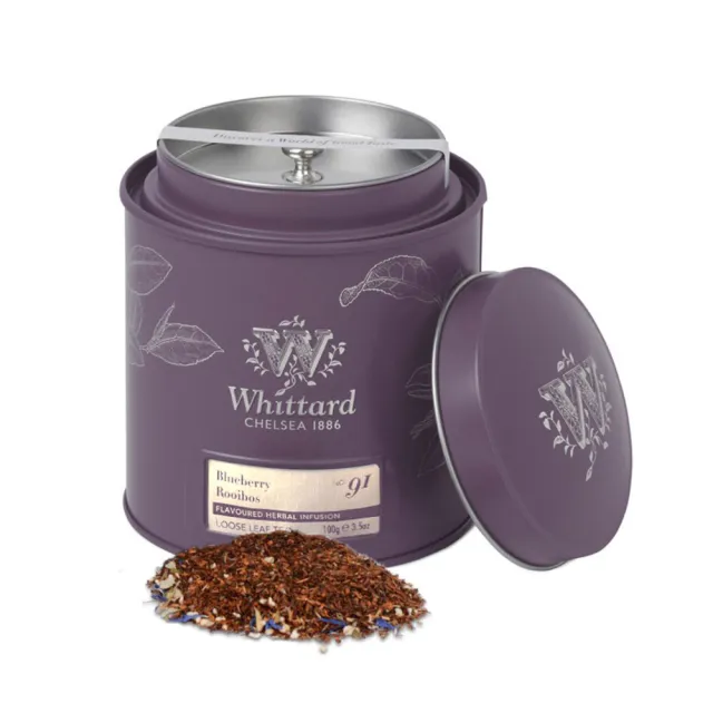 【Whittard】藍苺風味博士茶 Blueberry Rooibos NO.91(罐裝)