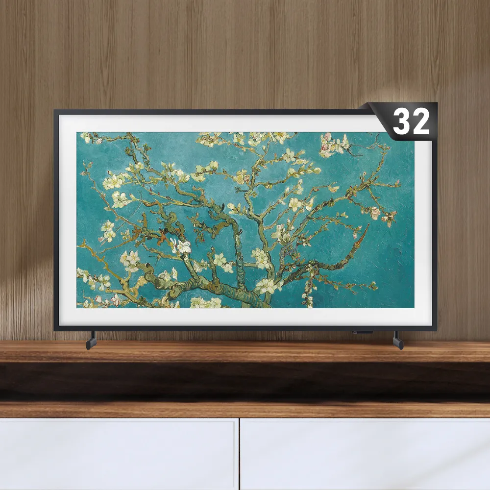 【Samsung 三星】32型FHD HDR The Frame 美學電視 32LS03C(QA32LS03CBWXZW)