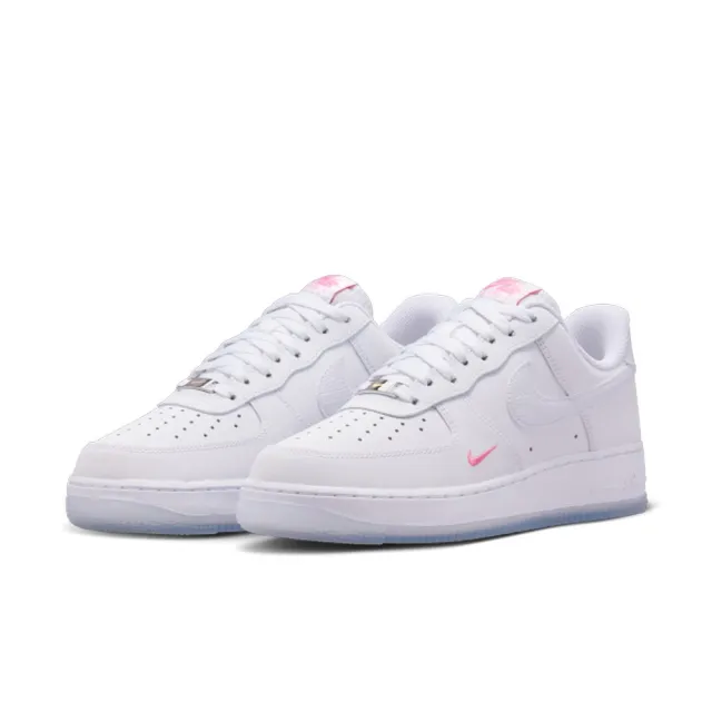 【NIKE 耐吉】運動鞋 休閒鞋 女鞋 W AIR FORCE 1 07 AF1 經典 舒適 白粉 (IV4453100)
