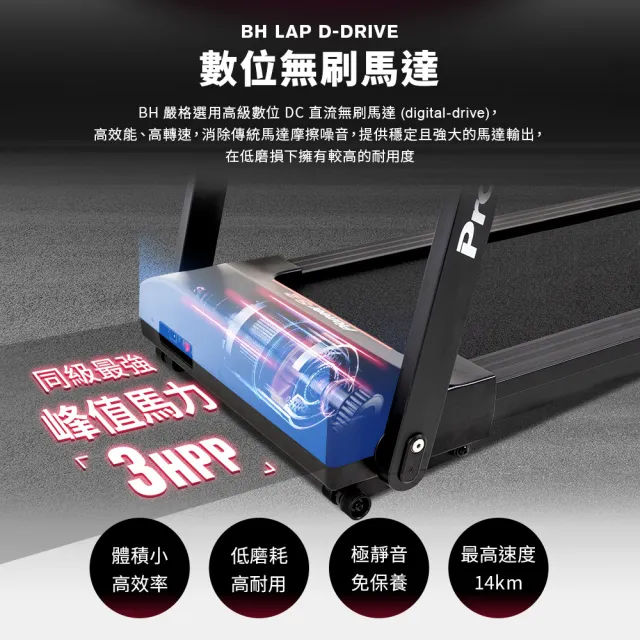 【BH】G6233 Pioneer S2電動跑步機(避震/運動APP/傾斜跑坡/體脂測量/高承重力/心率偵測)