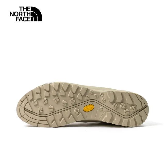 【The North Face 官方旗艦】北面男女款棕色Vibram抓地耐磨休閒靴|817BTOB