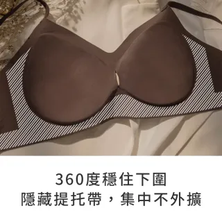 【玉如阿姨】3件組 - 雲朵軟綿輕柔小確幸內衣★0720(無痕 無鋼圈 服貼 內搭 孕媽咪 運動 台灣製)