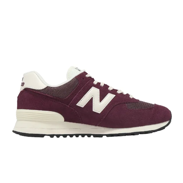 【NEW BALANCE】休閒鞋 574 男鞋 女鞋 紅 麂皮 復古 緩震 紐巴倫 U5742O7-D