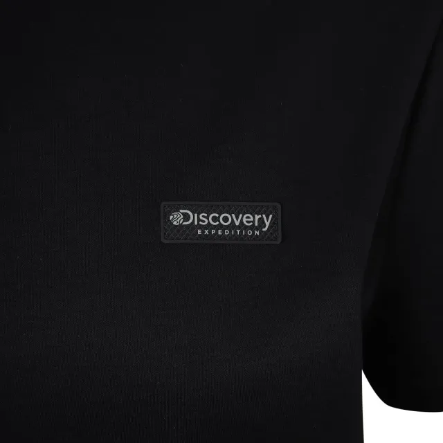 【Discovery Expedition】女版小Logo標籤短袖T恤(DWRS91053-BKS)