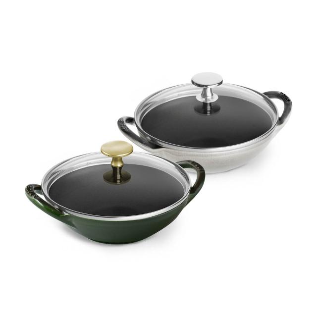 【STAUB】迷你煲琺瑯鑄鐵鍋16cm-顏色任選(德國雙人牌集團官方直營)