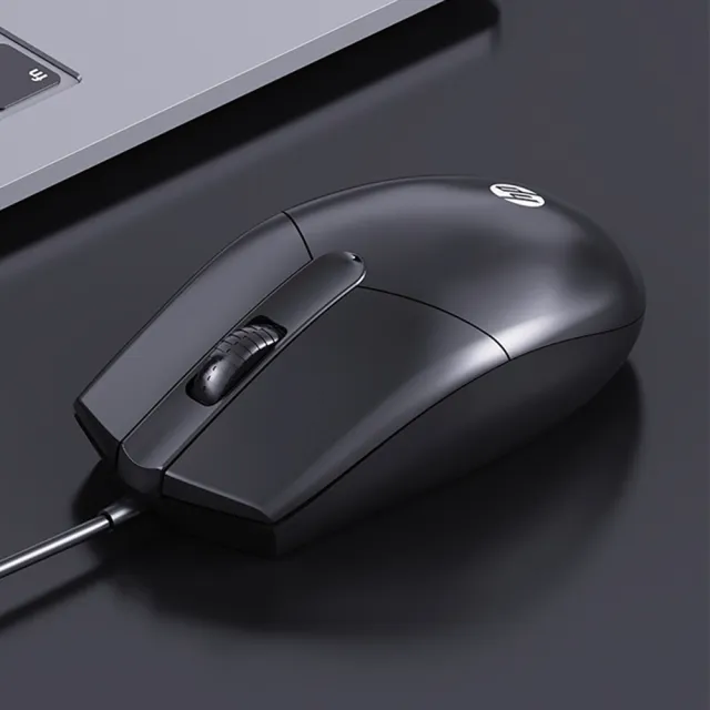 【HP 惠普】RGB有線電競滑鼠 M260 黑(簡約/時尚/舒適/人體工學設計)