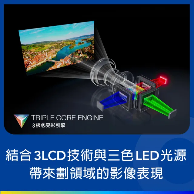 【EPSON】Full HD 迷你智慧投影機全球首款Bose喇叭 EF-61R(圓舞粉)