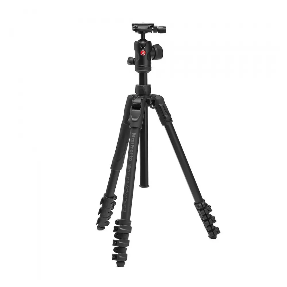 【Manfrotto 曼富圖】Befree Advanced 玄影鋁合金扳扣三腳架(公司貨)