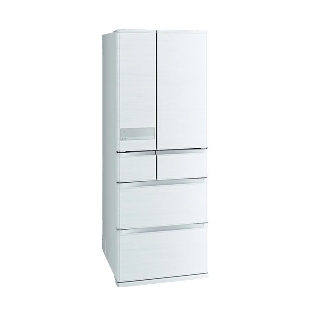 【MITSUBISHI 三菱】605L日製一級能效變頻六門冰箱(MR-JX61C-W-C1 絹絲白)