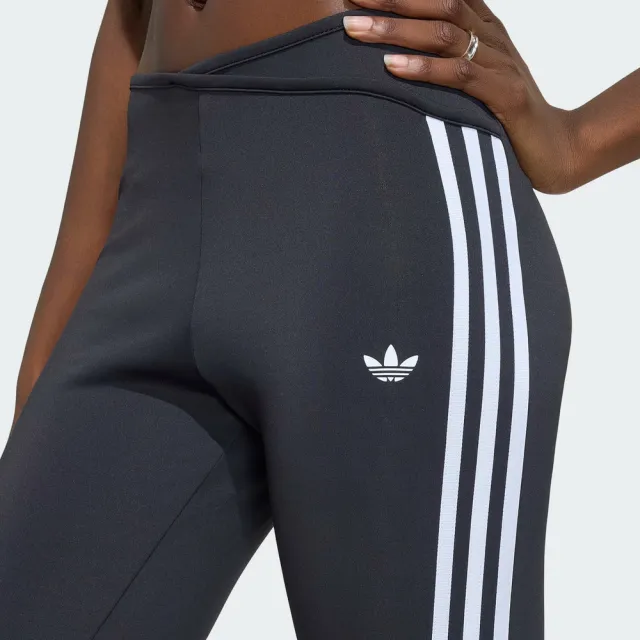 【adidas 愛迪達】Capri Pants 女 長褲 運動長褲 七分緊身褲 復古 黑(KX0638)