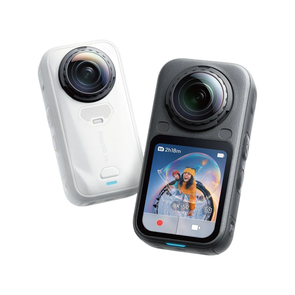 【Insta360】X6 8K全景運動相機 摩托車套裝+256G記憶卡(東城代理商公司貨)