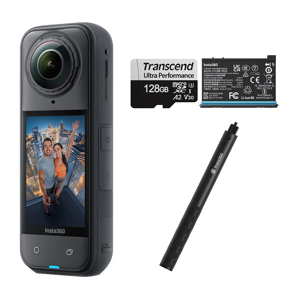 【Insta360】ONE X5 電池組 8K全景運動相機標準版(公司貨)