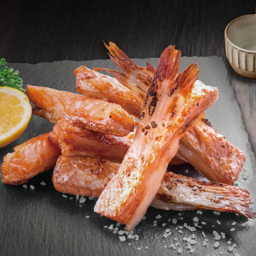 【美威鮭魚】精選鮭魚肚條-薄鹽口味 x 6包(每包6條；330g±5%／包)