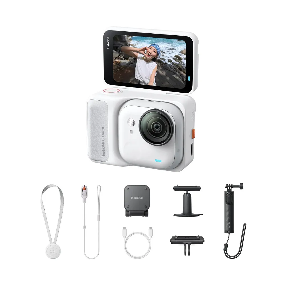 【Insta360】GO Ultra 隨心拍個性套裝+無憂換1年版(公司貨)