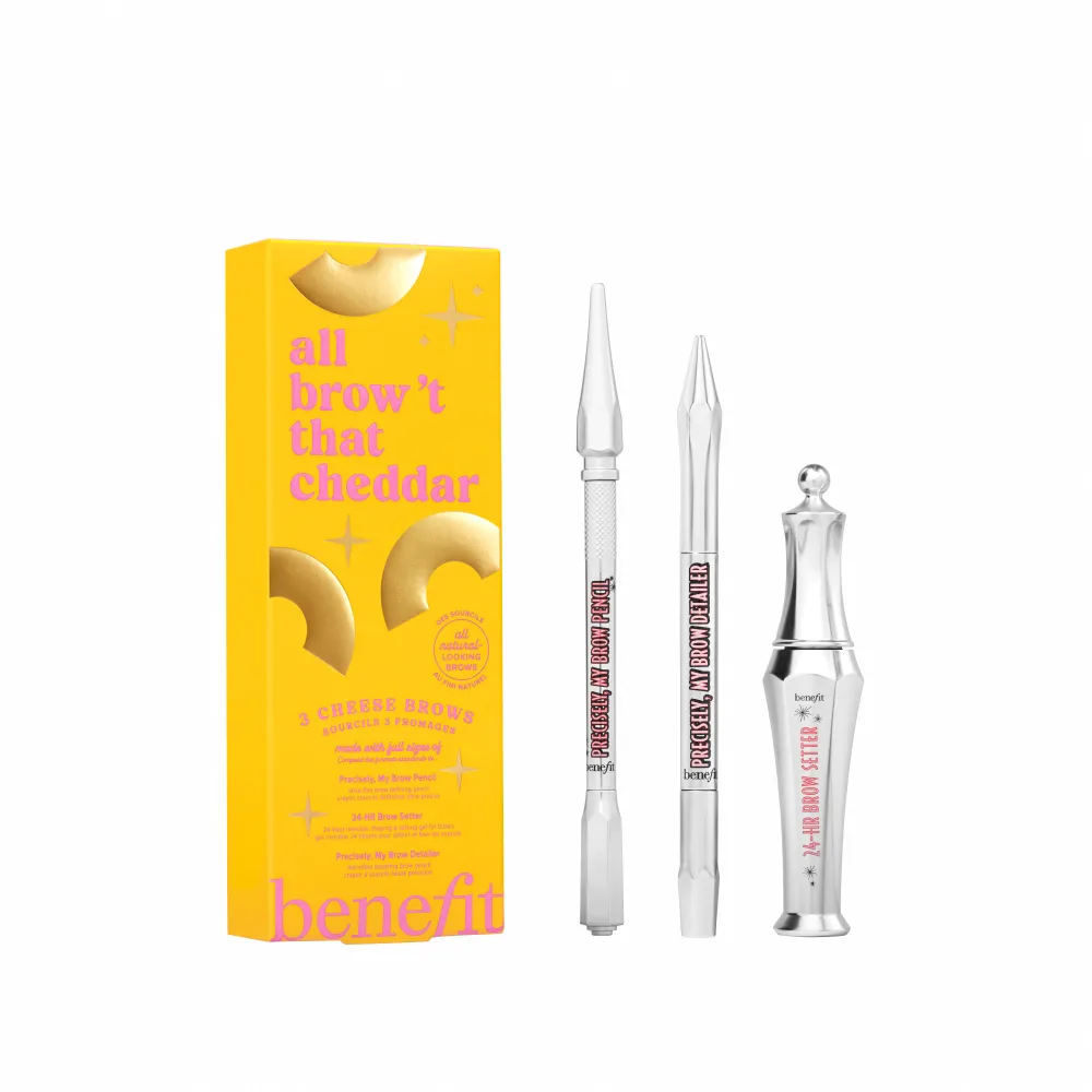 即期品【benefit 貝玲妃】眉事起司三兄弟(完美眉彩必備組)