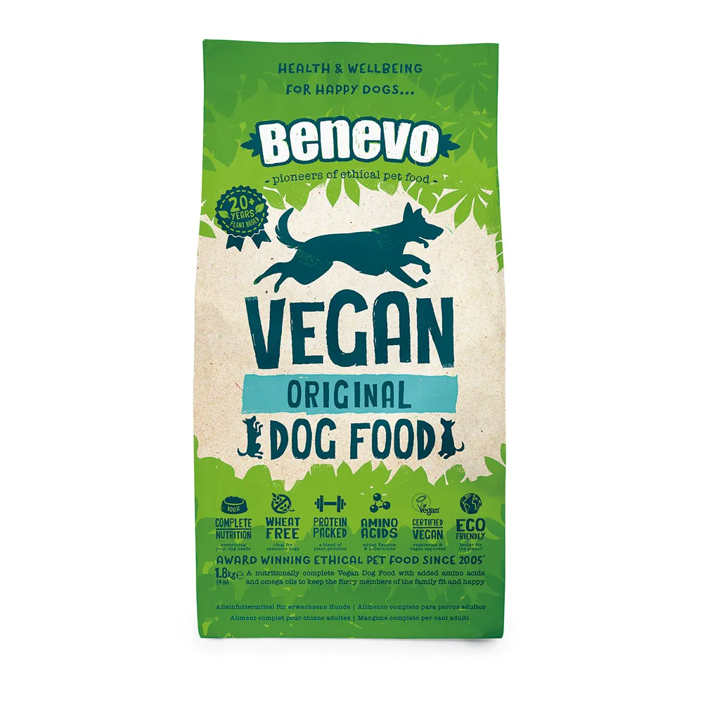 【Benevo 倍樂福】英國素食認證 低敏成犬飼料 10KG(狗飼料 素狗糧 純素狗飼料 班尼佛)