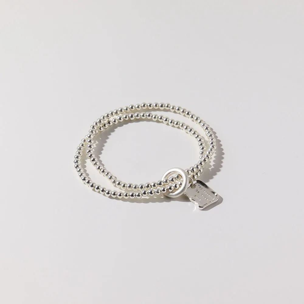 【vacanza】deserve to be loved 925純銀飾品 純銀手鍊(抗過敏 七夕禮物 生日禮物)