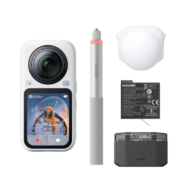 【Insta360】X6 全景運動相機萬能套裝(公司貨)