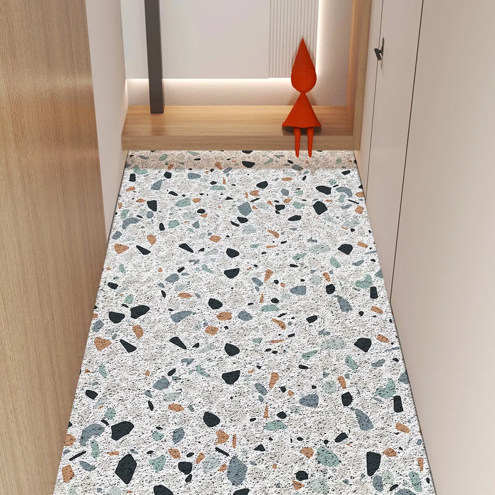【好物良品】180x120cm_獨家設計藝術系列剪裁陽台玄關絲圈刮泥地墊(腳踏墊 除塵地墊 玄關墊 陽台地墊)