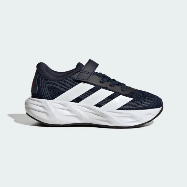 【adidas 愛迪達】運動鞋 童鞋 中童 大童 魔鬼氈 GALAXY 8 EL C 藍 KI1689 (C5640)