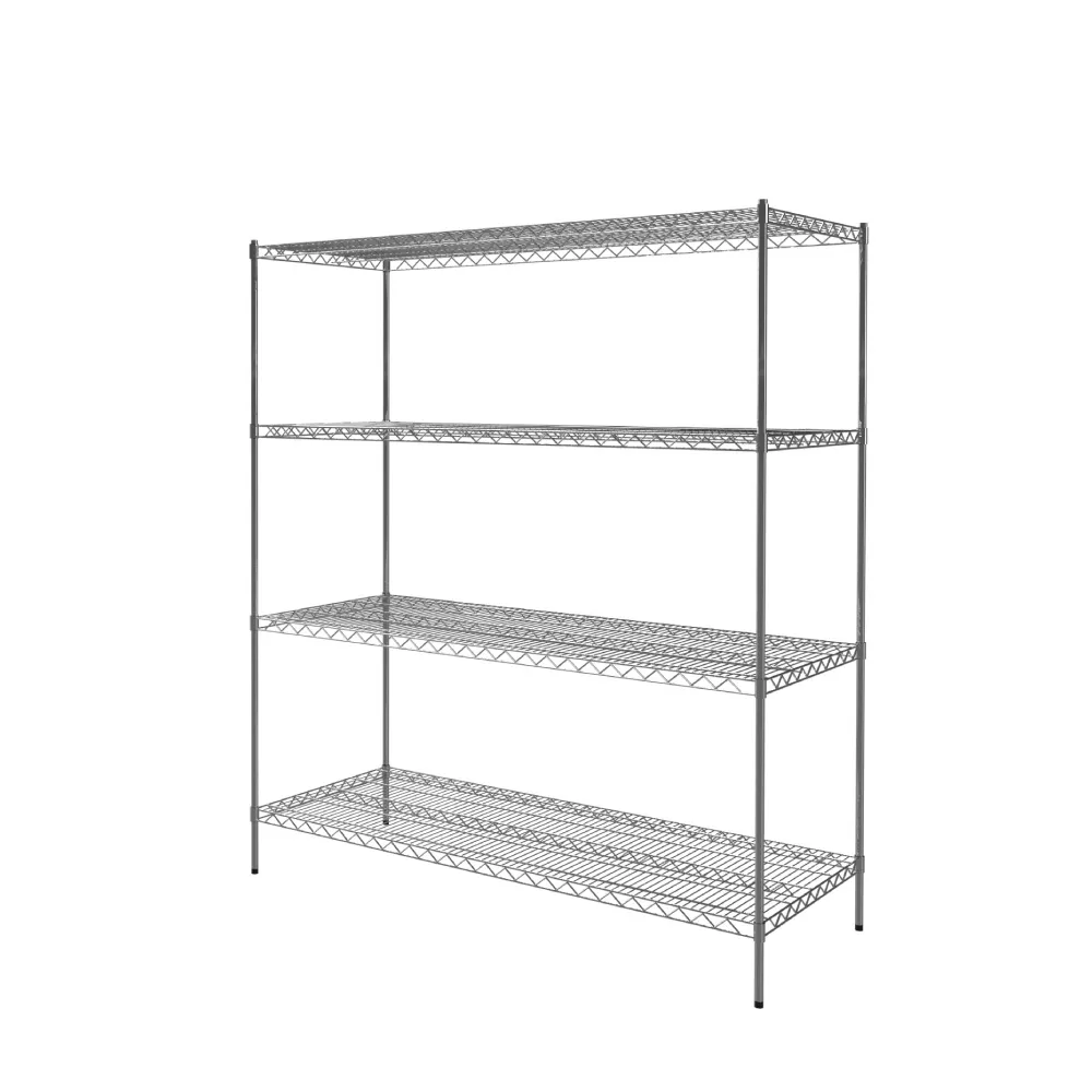 【KIWISH】鐵架MIT超耐重150x60x180四層置物架(四層架/層架/置物架/貨架/鐵力士架/耐重層架)