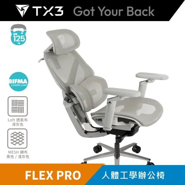 【ThunderX3】TX3 FLEX PRO 人體工學椅