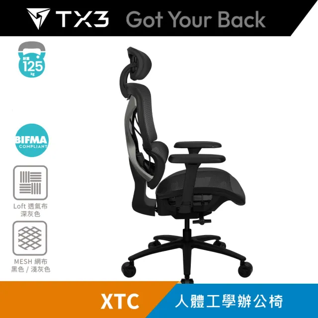 【ThunderX3】TX3 XTC 人體工學椅