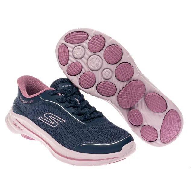 【SKECHERS】女鞋 健走系列 健走鞋 瞬穿舒適科技 GO WALK 8 寬楦款 (125935WNVPR)
