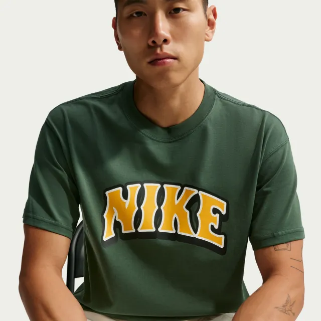 【NIKE 耐吉】短袖上衣 男 T恤 寬鬆 AS U NSW TEE LSE BBALL DUNK 綠 IM9340-323