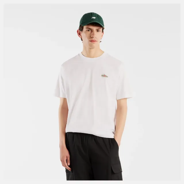 【NEW BALANCE】NB 短袖上衣 男 美規 白 MT62E2FFWT(其他規格)