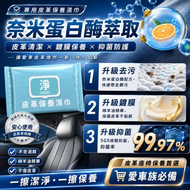 【寶媽咪】80抽台灣皮革鍍膜濕巾6大包(共480抽/除霧/油漬水垢掰掰/不起霧/車用濕巾/除垢神器/皮革如新)