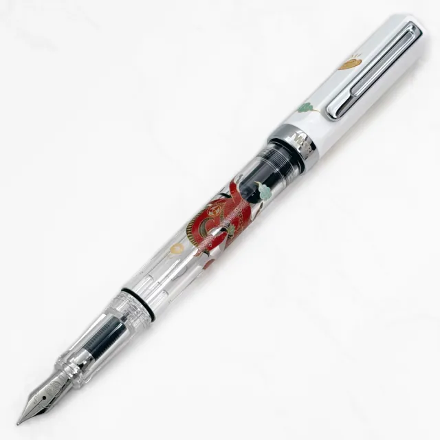 【TWSBI 三文堂】ECO 馬年特別版 白 & 馬 活塞鋼筆(ECO)