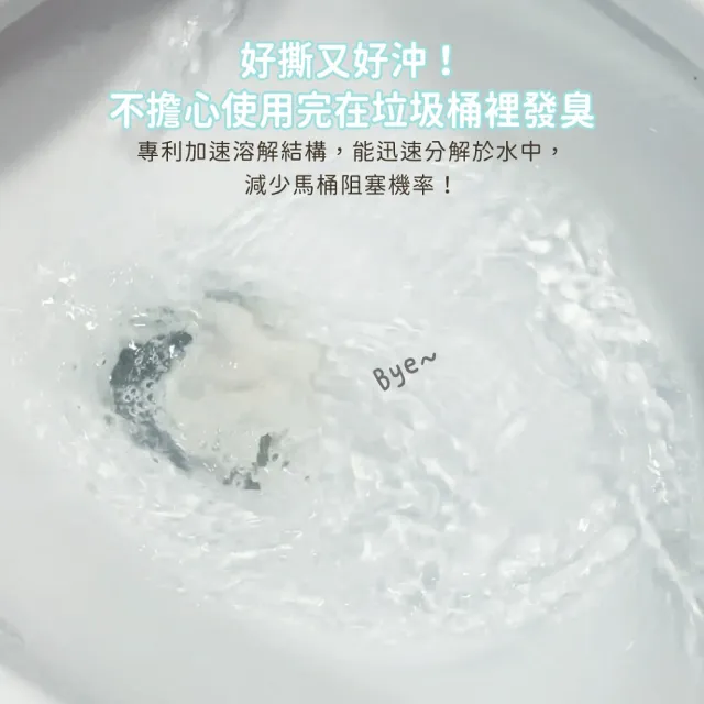 【汪喵星球】汪喵潔淨系-寵物濕式衛生紙（可沖馬桶）46抽X12入(犬貓清潔)