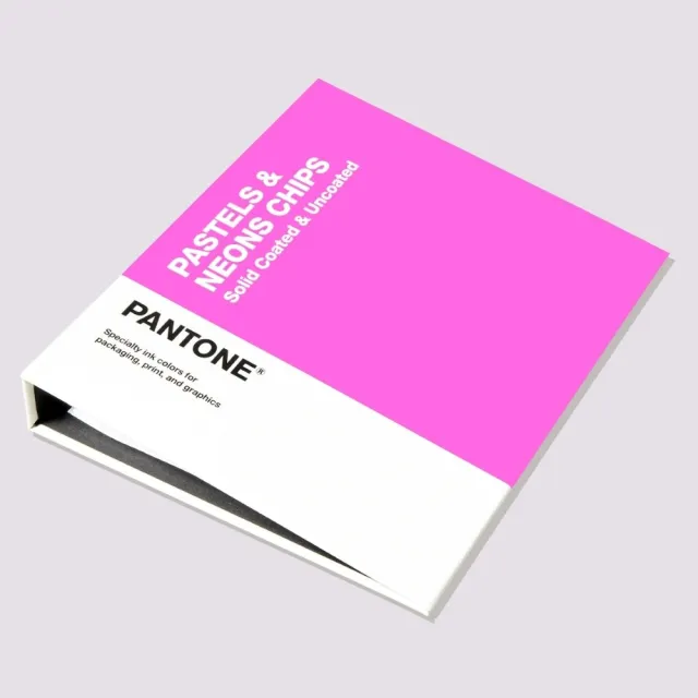 【PANTONE】粉彩色 & 霓虹色色票 | 光面銅版紙 & 膠版紙 (GB1504C)