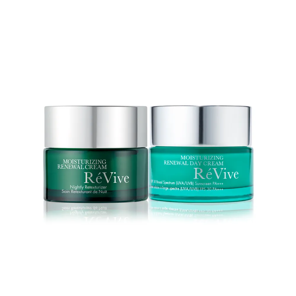 【ReVive】官方直營 日夜霜霸超值組(光采再生活膚霜50ml+光采再生活膚日霜50ml)