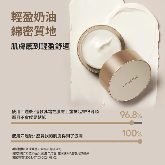 【LANEIGE 蘭芝】官方直營 完美新生三效賦活霜 50ml(蘭芝 60秒霜 抗老乳霜 緊緻 撫紋 A醇)