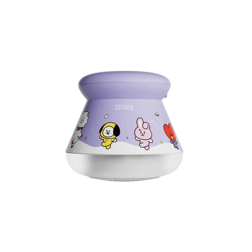 【SOTHING 向物】BT21燈光USB充電式毛球修剪器 贈2入組刀頭(除毛球器 電動除毛球 官方授權 除毛球機)