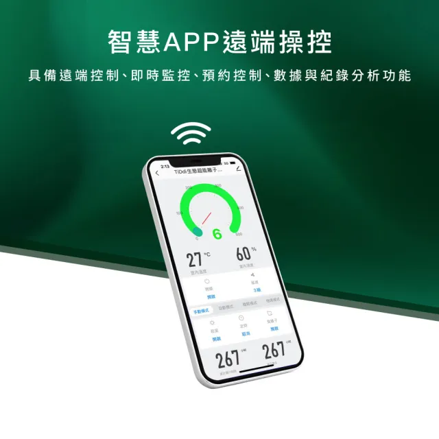 【TiDdi】生態超能離子空氣清淨除菌機(P890)