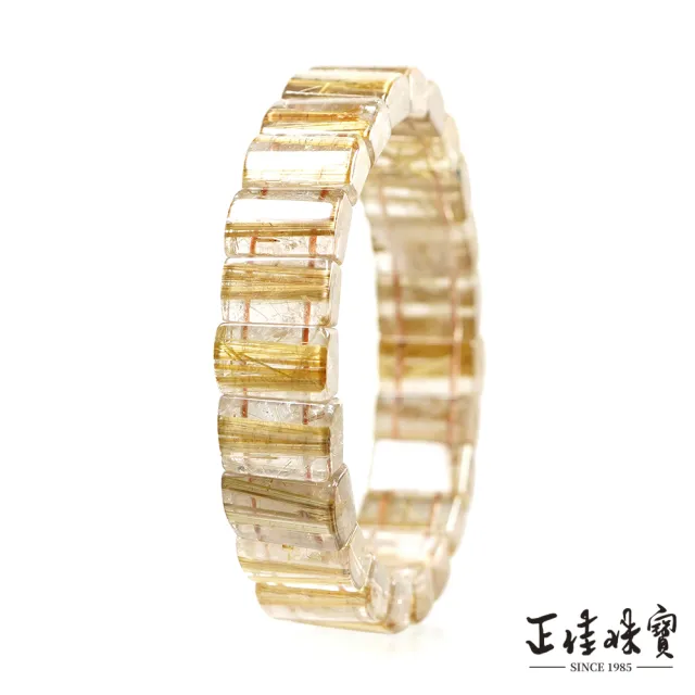 【正佳珠寶】金鈦晶 頂級淨透老礦包裹鈦 49.8g 金鈦晶手排