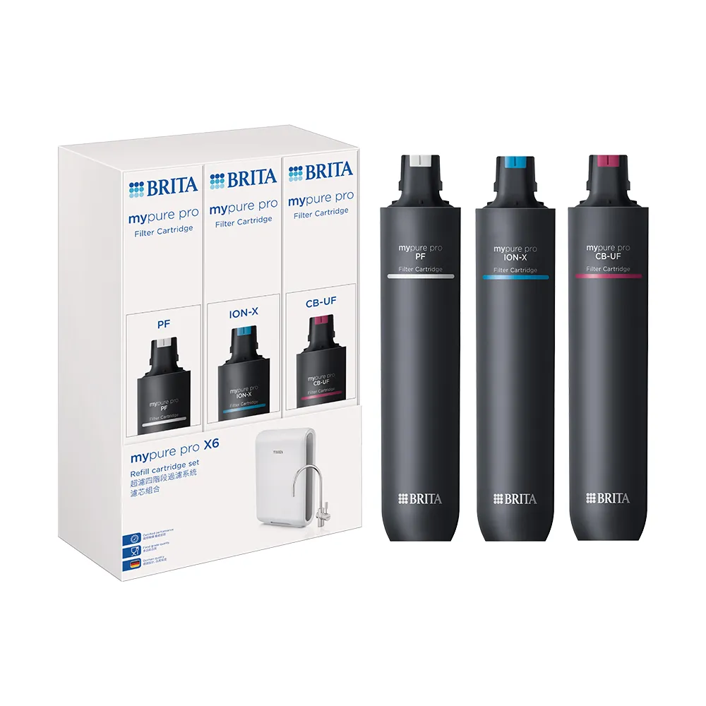 【BRITA】官方直營mypure pro X6 超濾濾芯組 SIOC-S