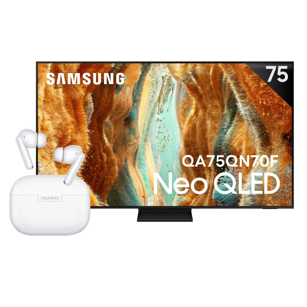 【Samsung 三星】75型 4K Neo QLED 144Hz Mini LED AI智慧顯示器 75QN70F(QA75QN70FAXXZW)