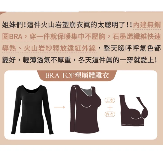 【PP 石墨烯】石墨烯Bra Top塑崩體雕衣2件(循環塑身衣)