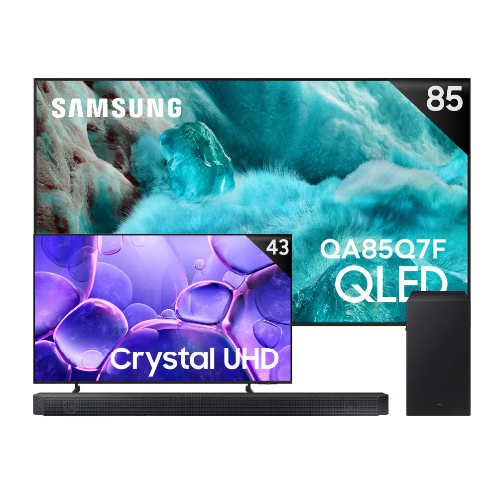 【Samsung 三星】85型 4K QLED AI 智慧顯示器 85Q7F(QA85Q7FAAXXZW)