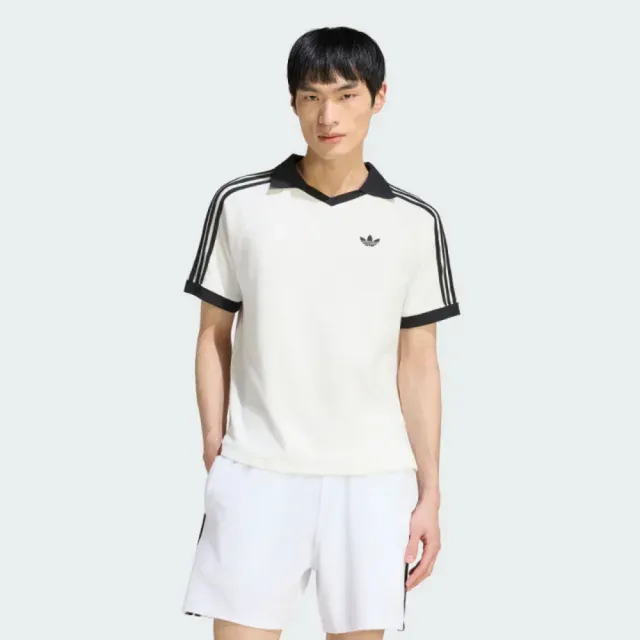 【adidas 愛迪達】運動 休閒 短袖 POLO衫 男上衣 女上衣 TERRY POLO(KW7399)