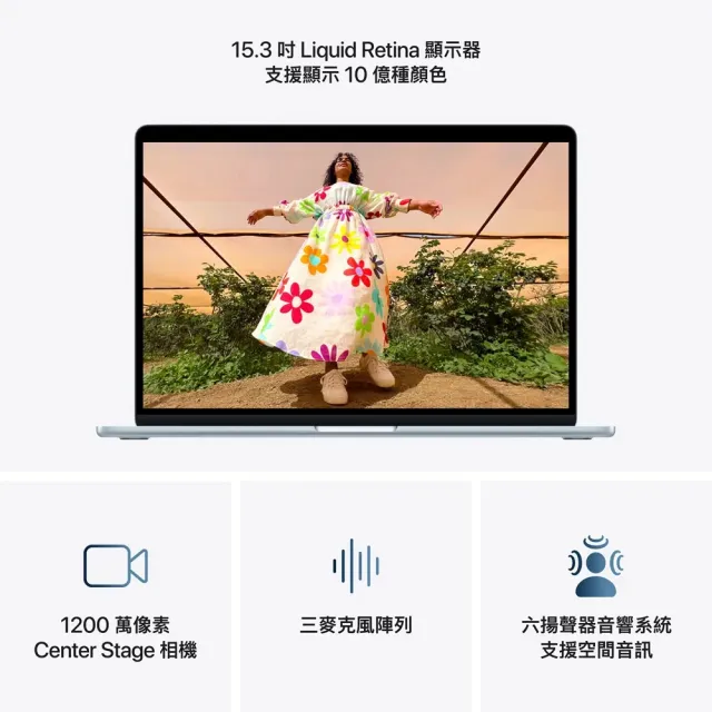 【Apple】BTS行充包(MagSafe/充電頭)★MacBook Air 15.3吋 M5 10核心CPU/10核心GPU/16G/1TB SSD