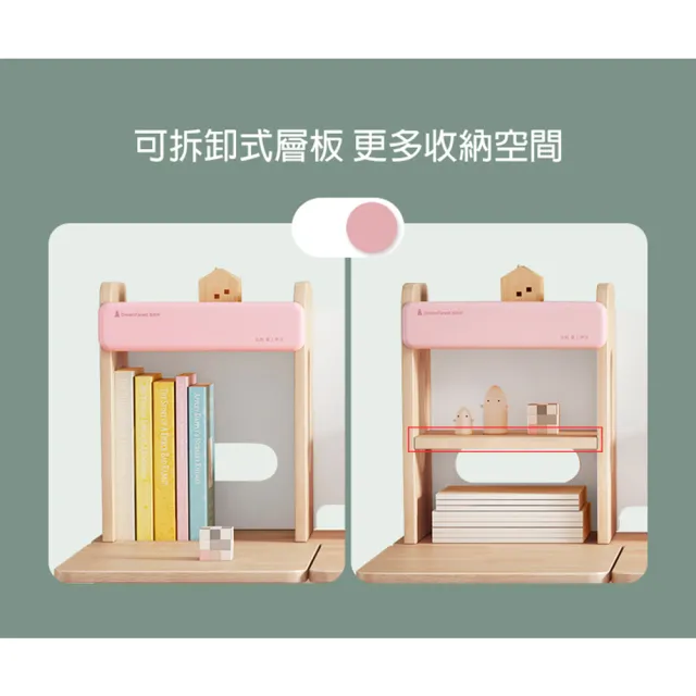 【成長天地】110cm桌面 實木兒童書桌ME204(書桌椅 升降桌椅 成長桌椅 兒童桌椅)