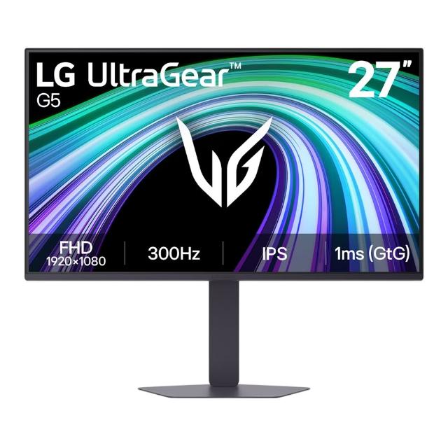 【LG 樂金】27G550B-B 27型 IPS FHD 電競螢幕(300Hz/HDR10/升降、垂直翻轉)