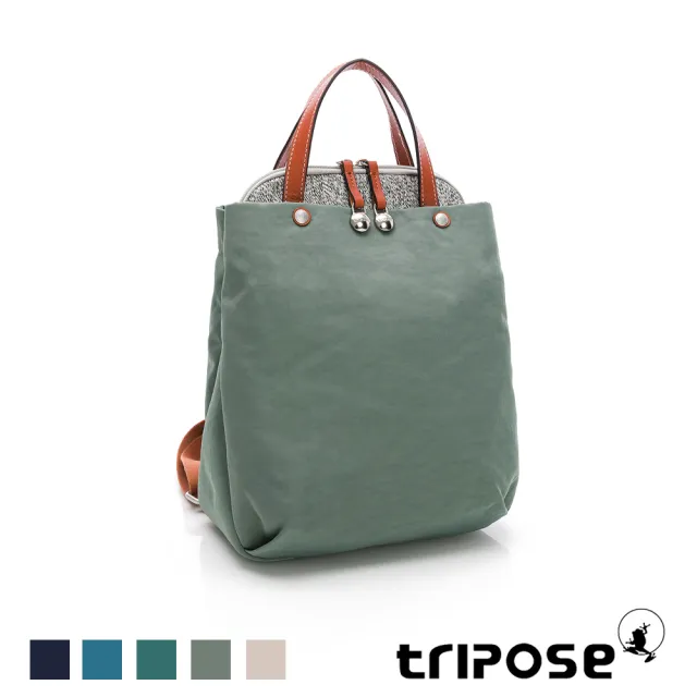 【tripose】漫遊系列岩紋可手提後背包(多色)
