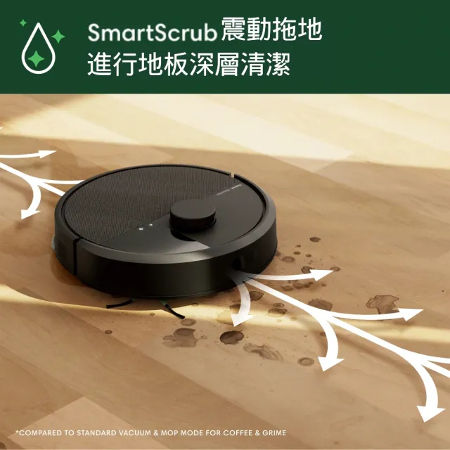 【iRobot】獨家雙入組! 405 Combo 全能旋風掃拖機器人(集塵洗布風乾自潔/雙旋轉拖布/70倍吸力)